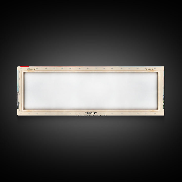 Durres Albania Travel Print Wall Art, Panoramic City Art, Travel Art, Wall Decor, Vacation Gift, Framed Canvas Print Or Metal Art