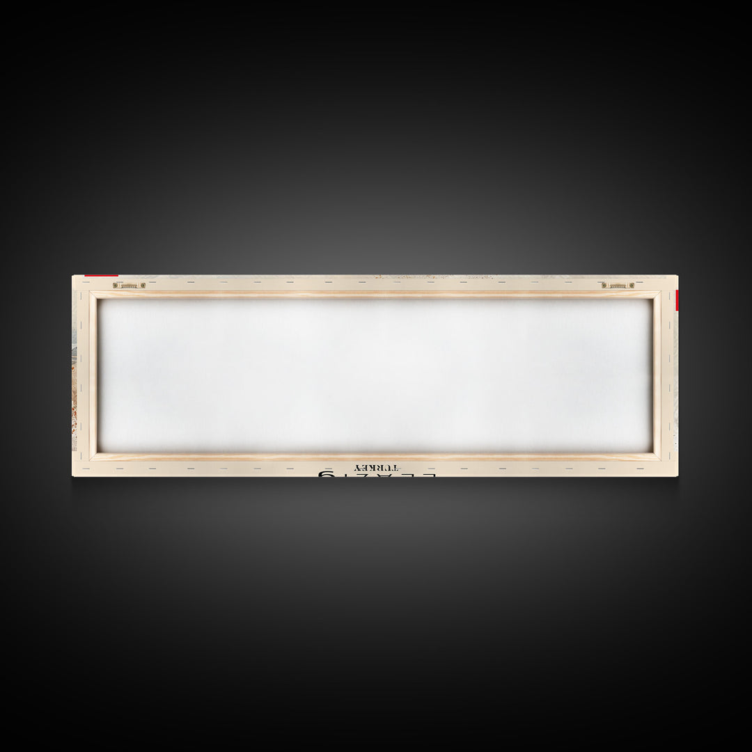 Elaz Turkey Wall Art, Panoramic Travel Poster, Panoramic Framed Canvas Print, City Wall Art, Wall Hanging Home Decor, Travel Art