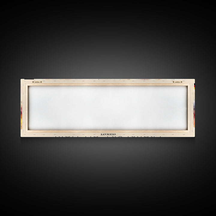 Frankfurt Germany Travel Print Wall Art, Panoramic City Art, Travel Art, Wall Decor, Vacation Gift, Framed Canvas Print Or Metal Art