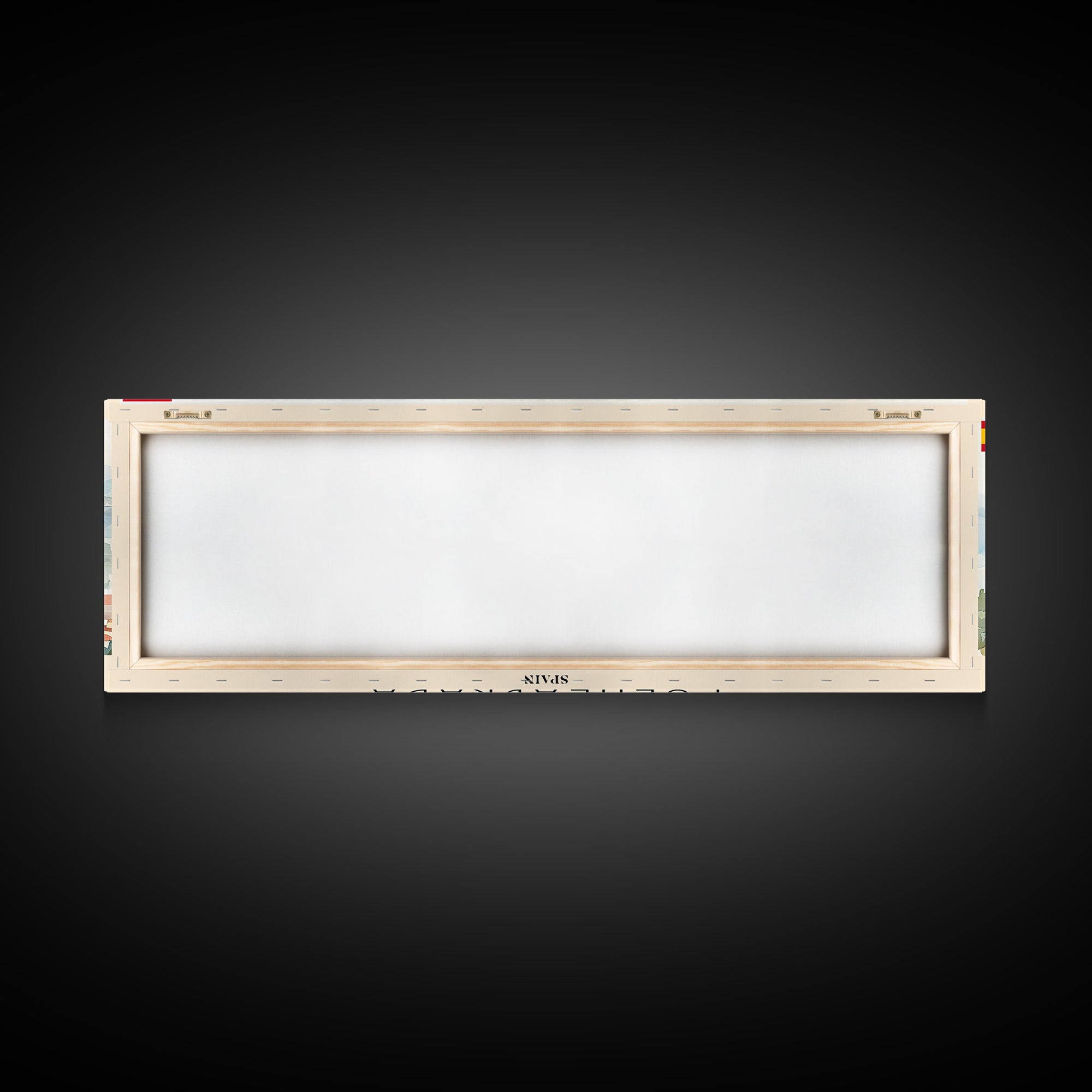 Fuenlabrada Spain Wall Art, Panoramic Travel Poster, Panoramic Framed Canvas Print, City Wall Art, Wall Hanging Home Decor, Travel Art