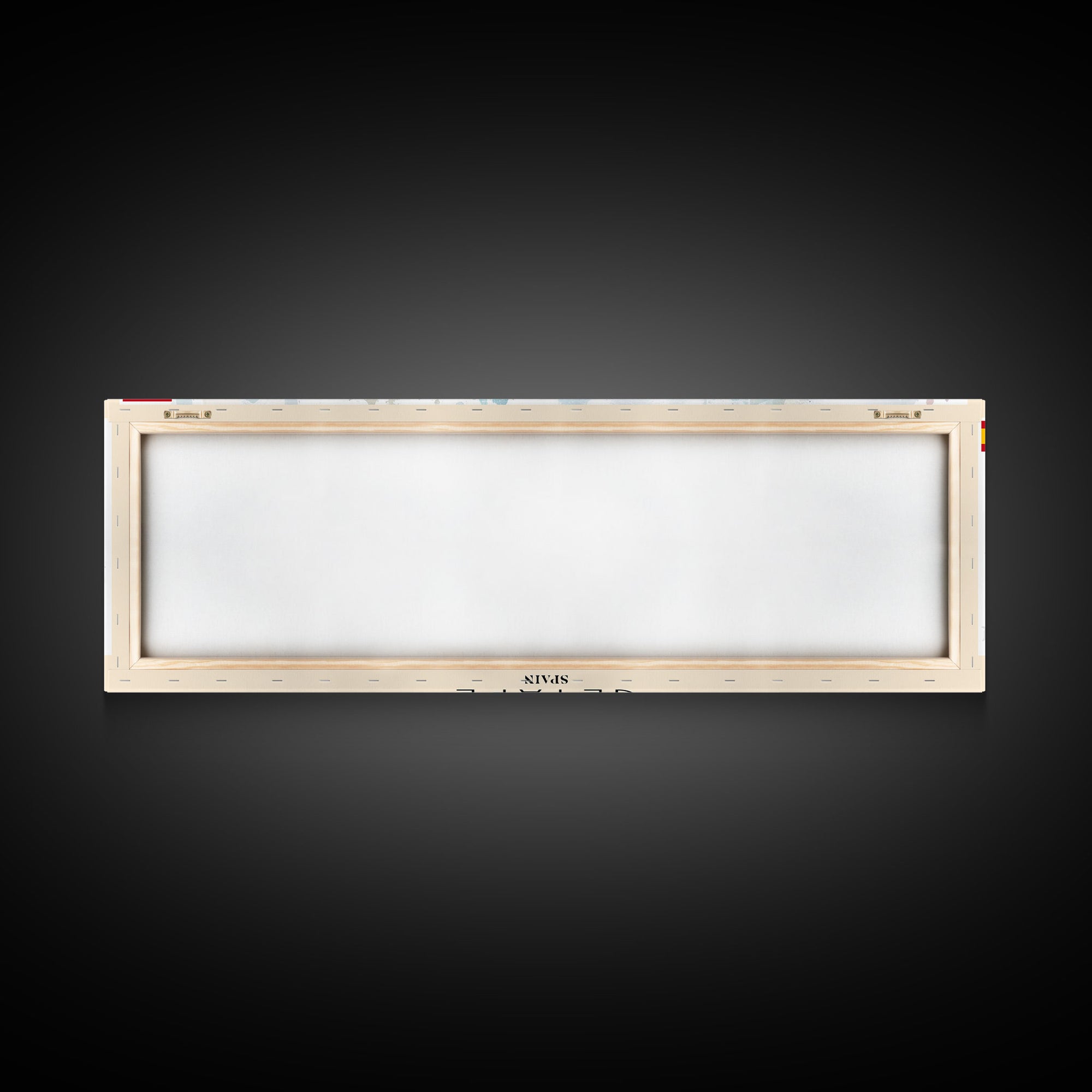 Getafe Spain Panoramic Travel Poster, Framed Canvas Print or Metal Wall Art, Travel Art, Home Decor, Panoramic Painting, Midcentury Art