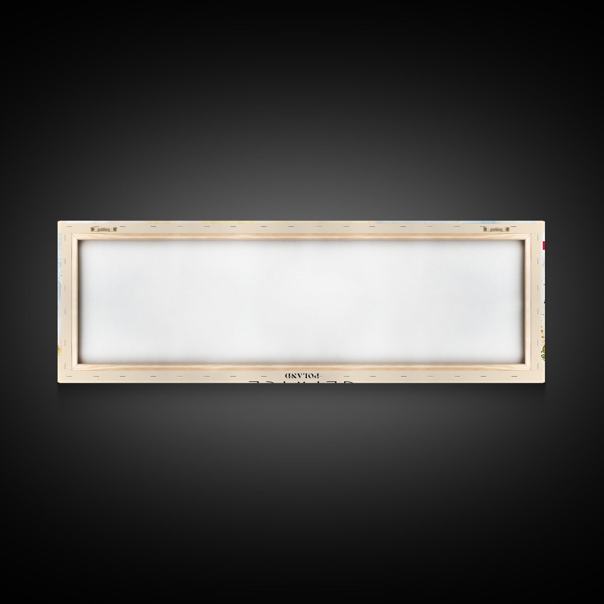 Gliwice Poland Panoramic Travel Poster, Framed Canvas Print or Metal Wall Art, Travel Art, Home Decor, Panoramic Painting, Midcentury Art