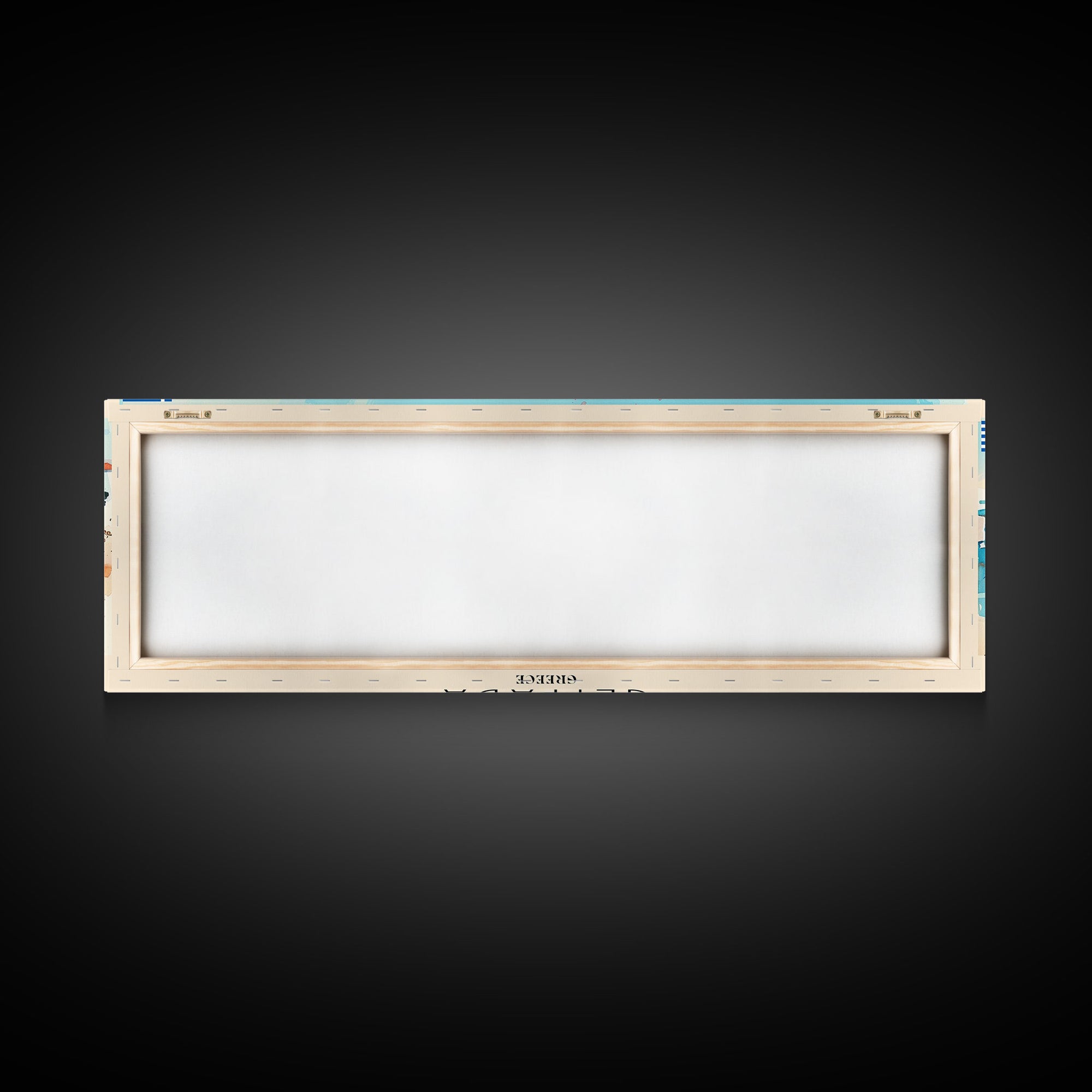 Glyfada Greece Wall Art, Panoramic Travel Poster, Panoramic Framed Canvas Print, City Wall Art, Wall Hanging Home Decor, Travel Art