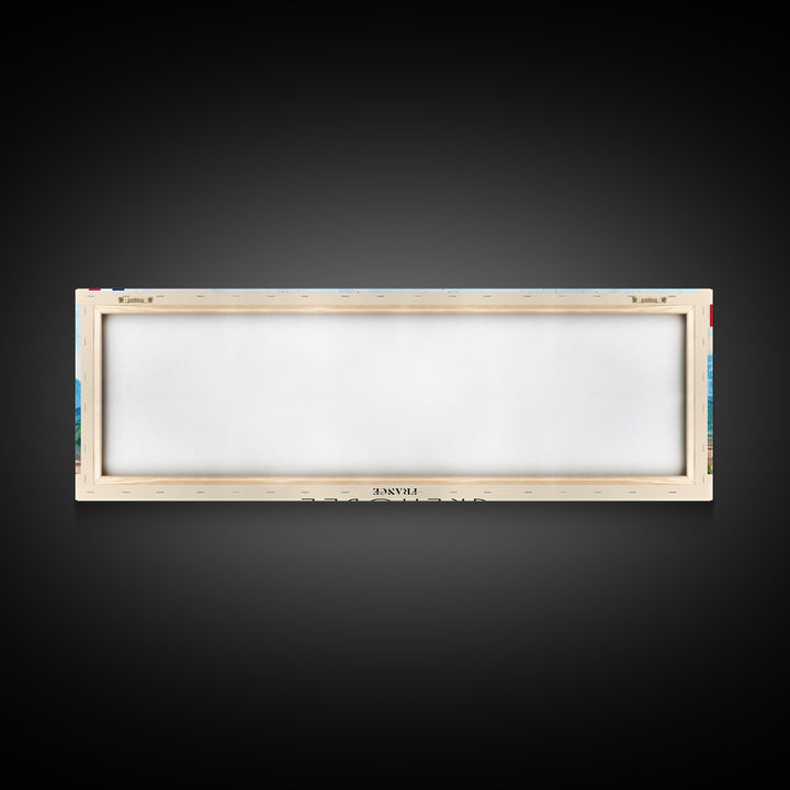 Grenoble France Travel Print Wall Art, Panoramic City Art, Travel Art, Wall Decor, Vacation Gift, Framed Canvas Print Or Metal Art