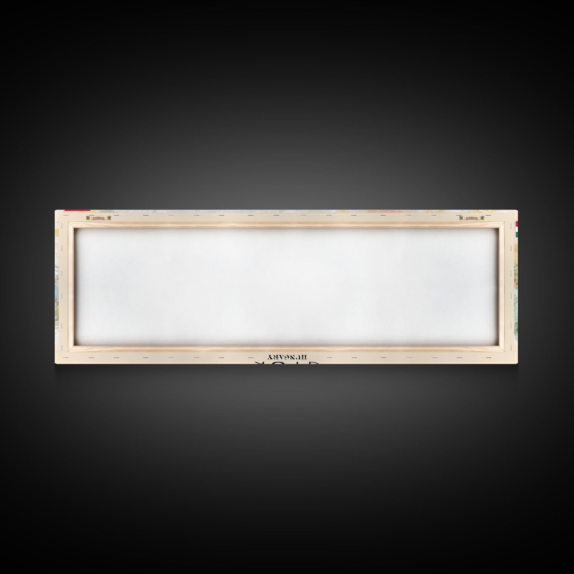 Gyor Hungary Wall Art, Panoramic Travel Poster, Panoramic Framed Canvas Print, City Wall Art, Wall Hanging Home Decor, Travel Art