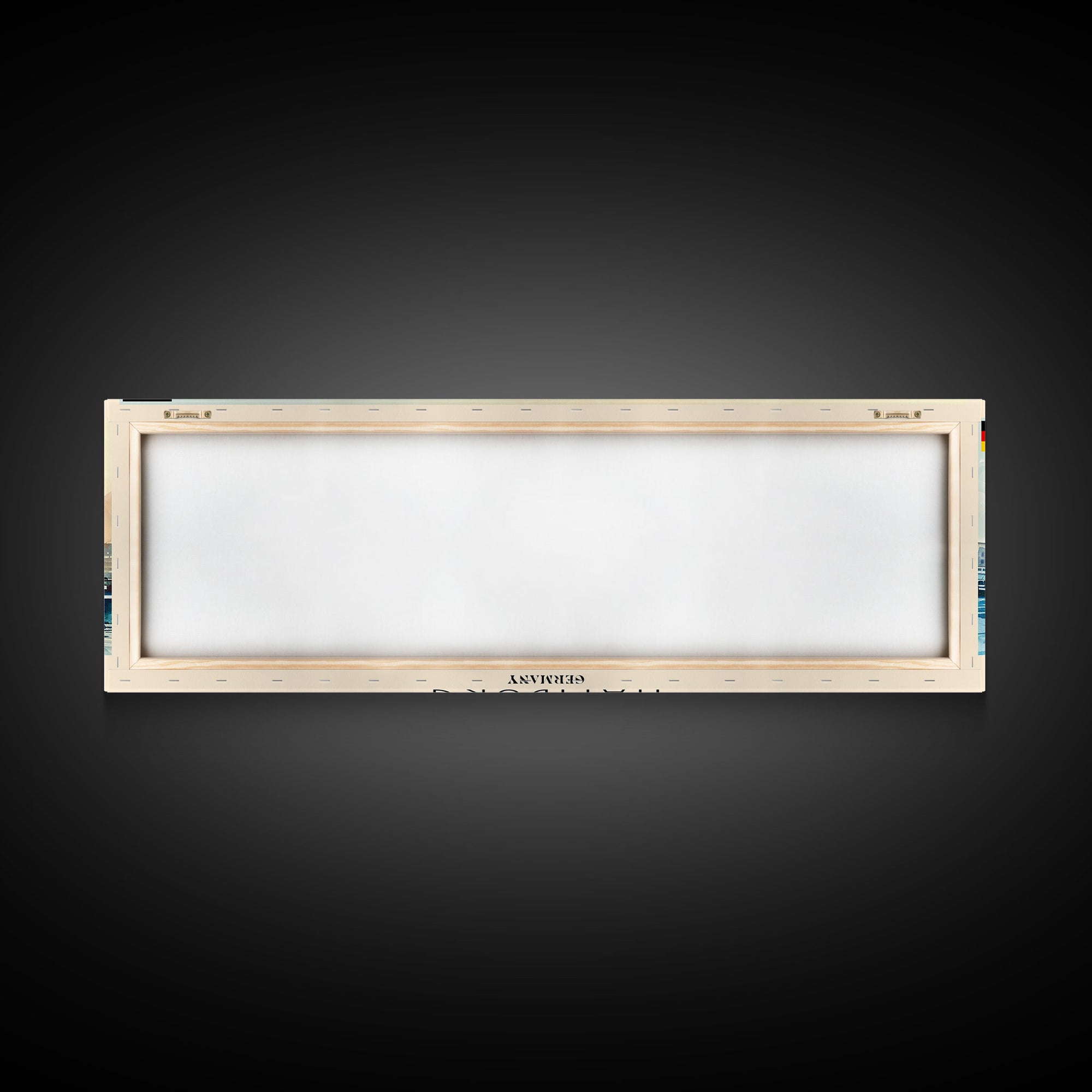 Hamburg Germany Travel Print Wall Art, Panoramic City Art, Travel Art, Wall Decor, Vacation Gift, Framed Canvas Print Or Metal Art