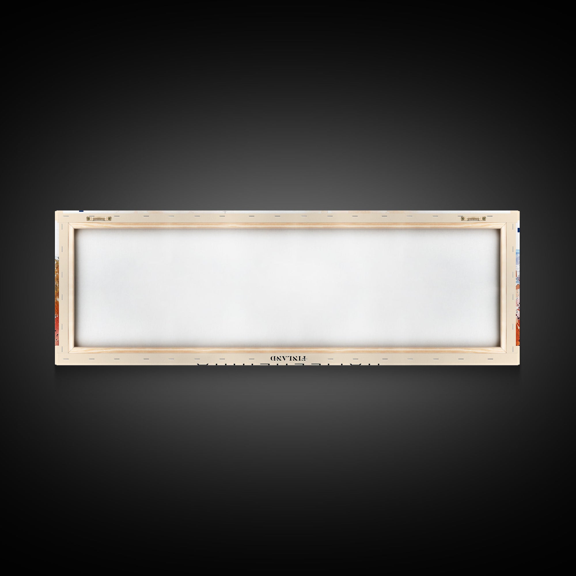 Hameenlinna Finland Travel Art, City Art, Framed Canvas Print or Metal Wall Art, Europe Travel Poster, Panoramic Wall Art, Extra Wide Wall Art