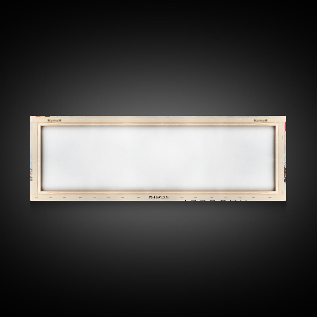 Hasselt Belgium Wall Art, Panoramic Travel Poster, Panoramic Framed Canvas Print, City Wall Art, Wall Hanging Home Decor, Travel Art