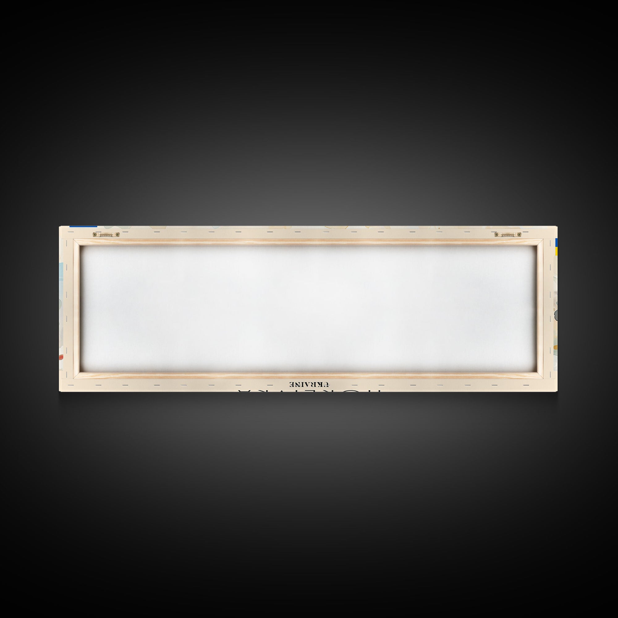 Horlivka Ukraine Wall Art, Panoramic Travel Poster, Panoramic Framed Canvas Print, City Wall Art, Wall Hanging Home Decor, Travel Art