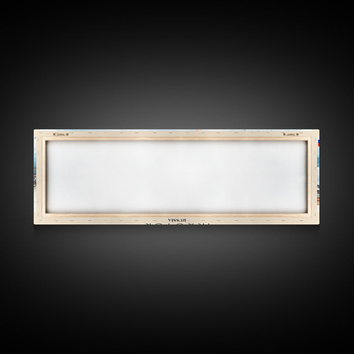 Irkutsk Russia Wall Art, Panoramic Travel Poster, Panoramic Framed Canvas Print, City Wall Art, Wall Hanging Home Decor, Travel Art