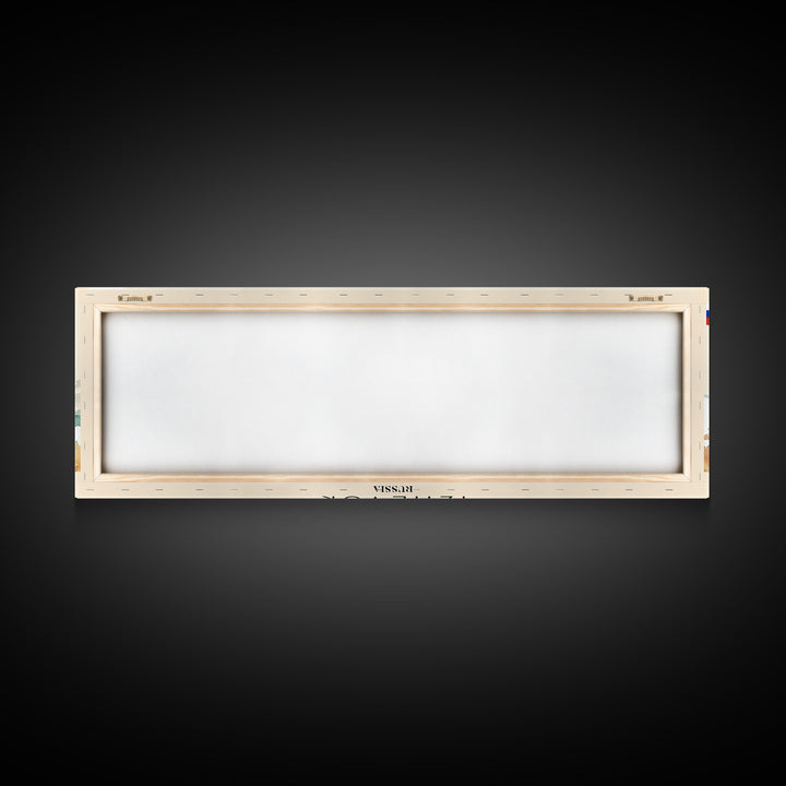 Izhevsk Russia Wall Art, Panoramic Travel Poster, Panoramic Framed Canvas Print, City Wall Art, Wall Hanging Home Decor, Travel Art