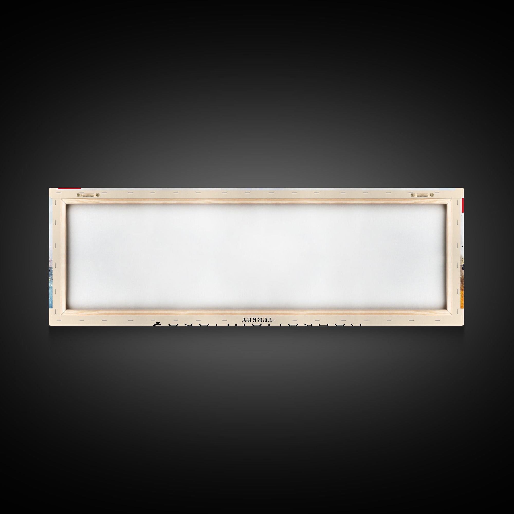 Kahramanmaras Turkey Panoramic Travel Poster, Framed Canvas Print or Metal Wall Art, Travel Art, Home Decor, Panoramic Painting, Midcentury Art