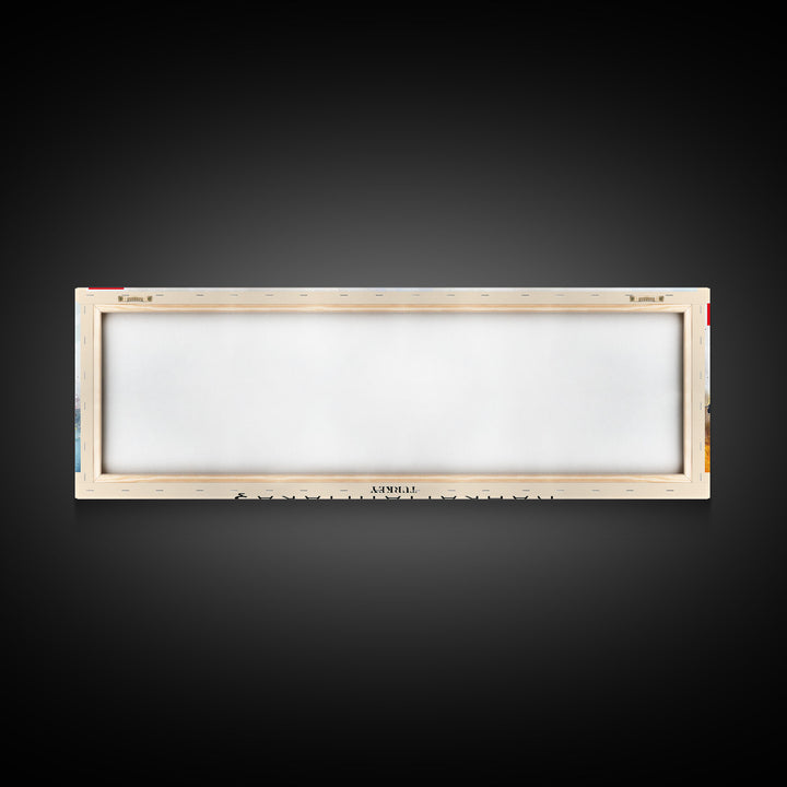 Kahramanmaras Turkey Panoramic Travel Poster, Framed Canvas Print or Metal Wall Art, Travel Art, Home Decor, Panoramic Painting, Midcentury Art