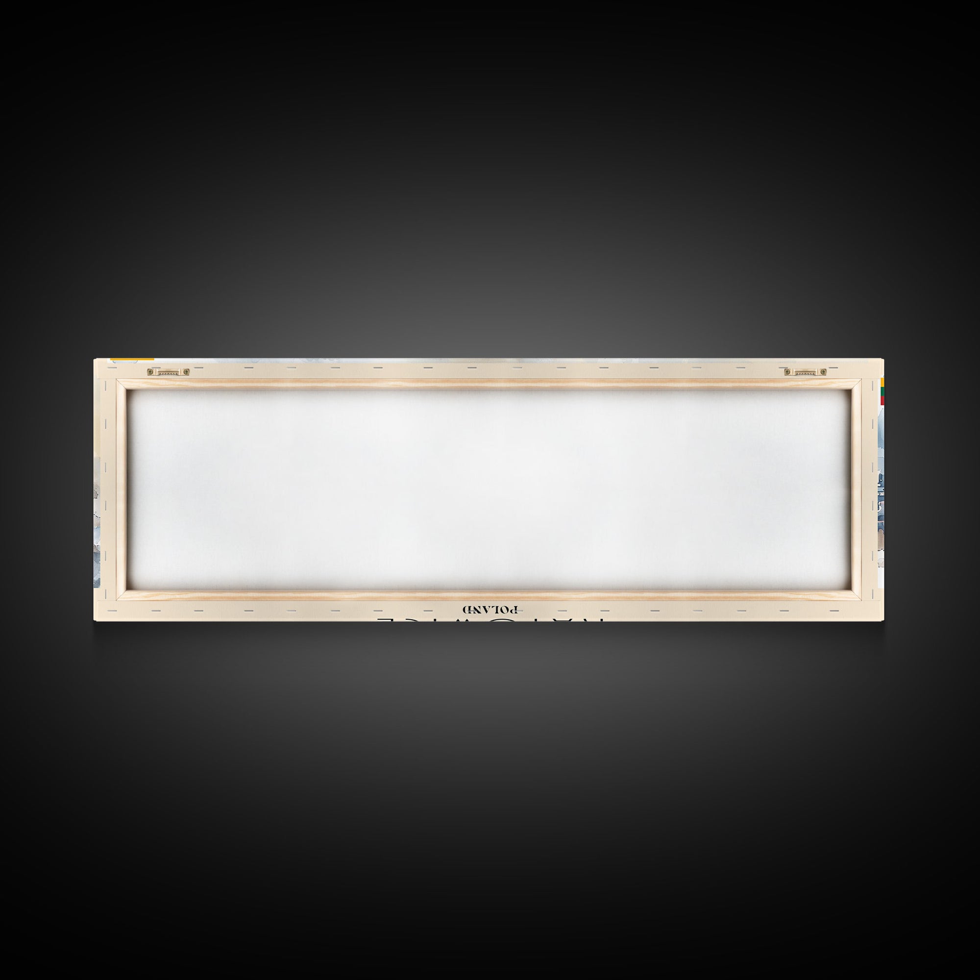 Katowice Poland Wall Art, Panoramic Travel Poster, Panoramic Framed Canvas Print, City Wall Art, Wall Hanging Home Decor, Travel Art