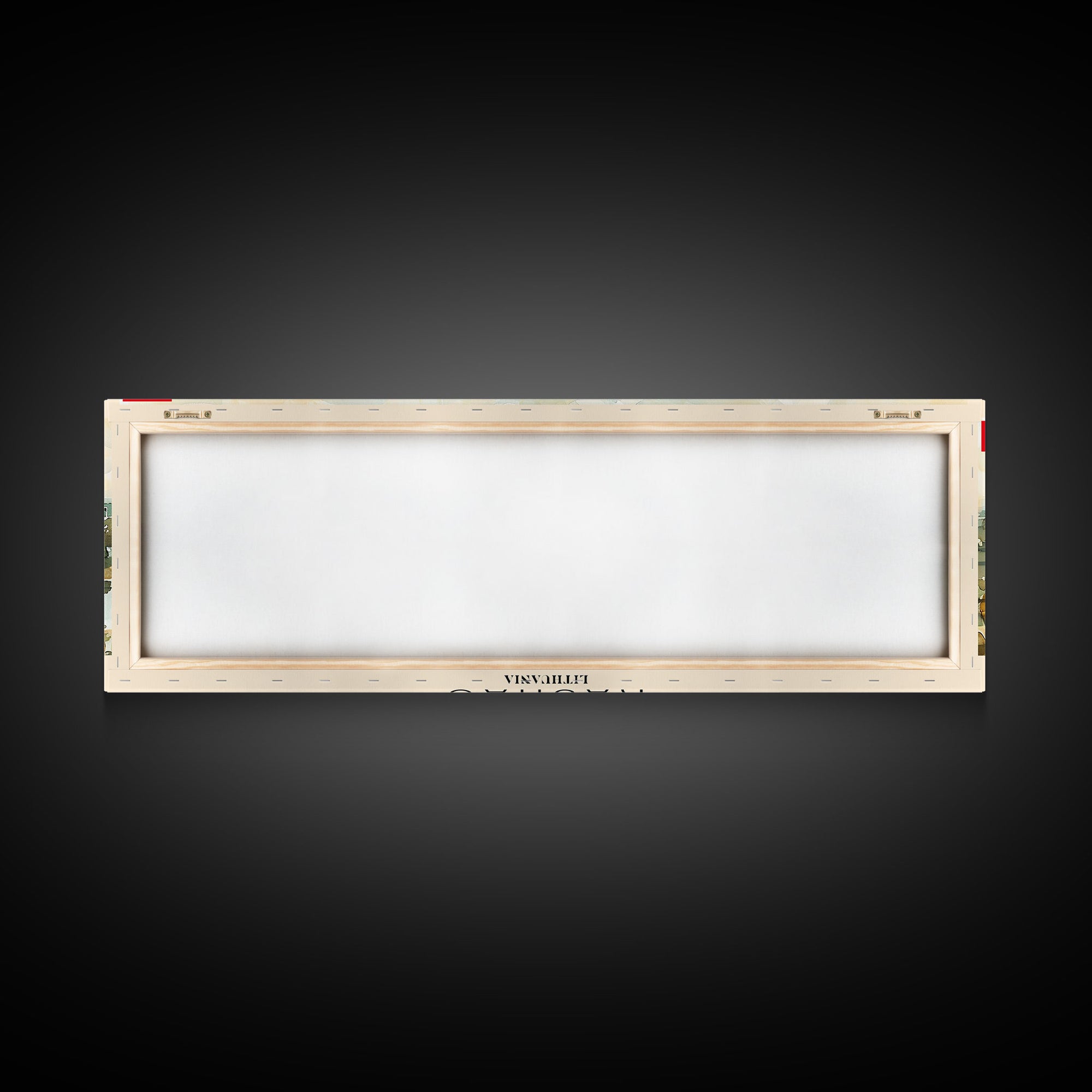 Kaunas Lithuania Travel Print Wall Art, Panoramic City Art, Travel Art, Wall Decor, Vacation Gift, Framed Canvas Print Or Metal Art