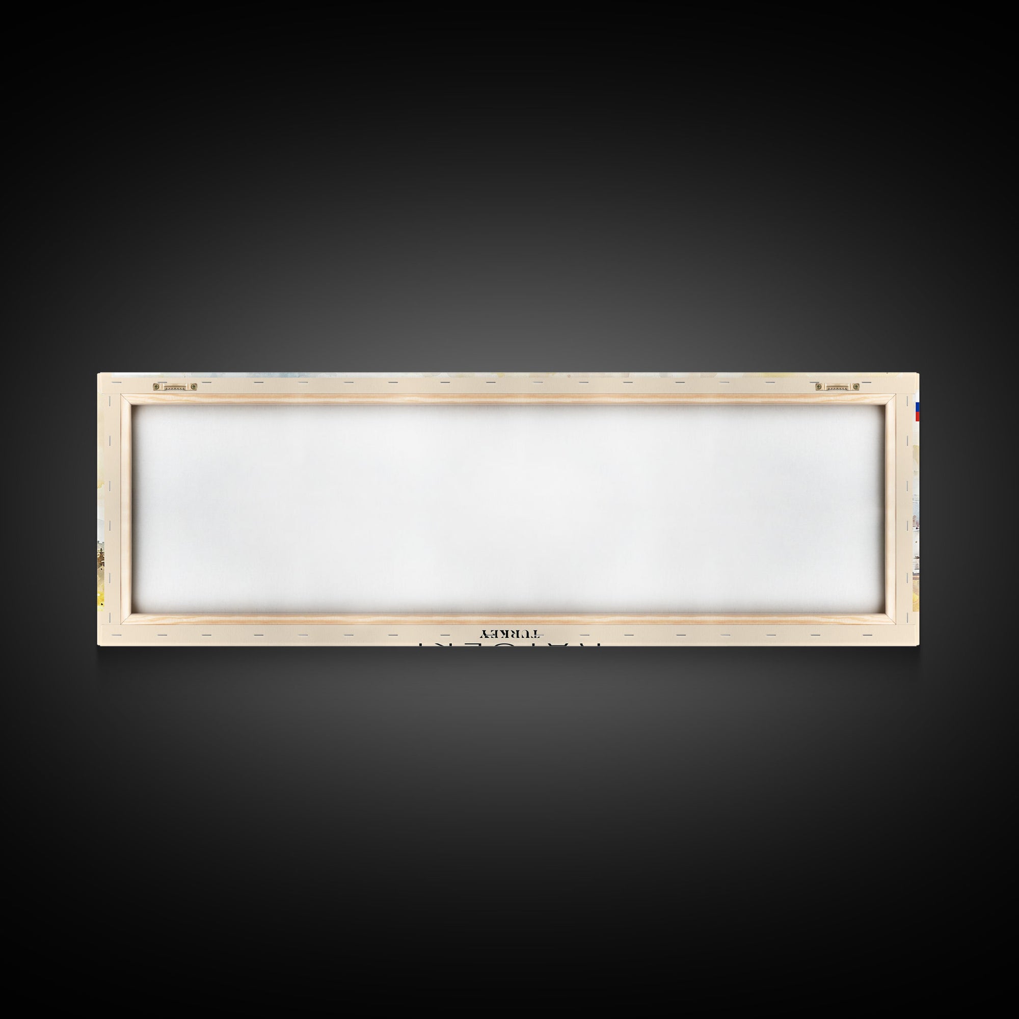 Kayseri Turkey Travel Art, City Art, Framed Canvas Print or Metal Wall Art, Europe Travel Poster, Panoramic Wall Art, Extra Wide Wall Art