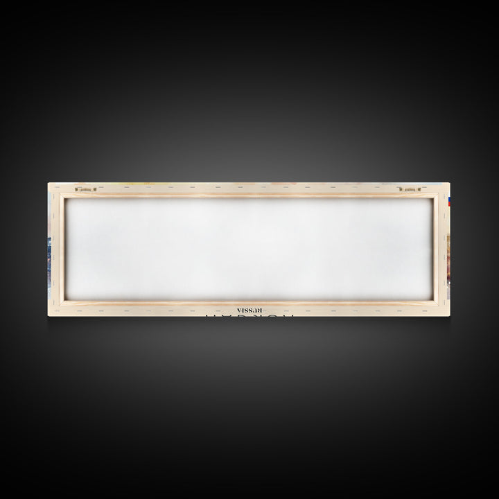 Kurgan Russia Travel Print Wall Art, Panoramic City Art, Travel Art, Wall Decor, Vacation Gift, Framed Canvas Print Or Metal Art