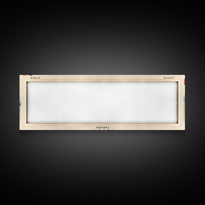 Kyiv Ukraine Wall Art, Panoramic Travel Poster, Panoramic Framed Canvas Print, City Wall Art, Wall Hanging Home Decor, Travel Art