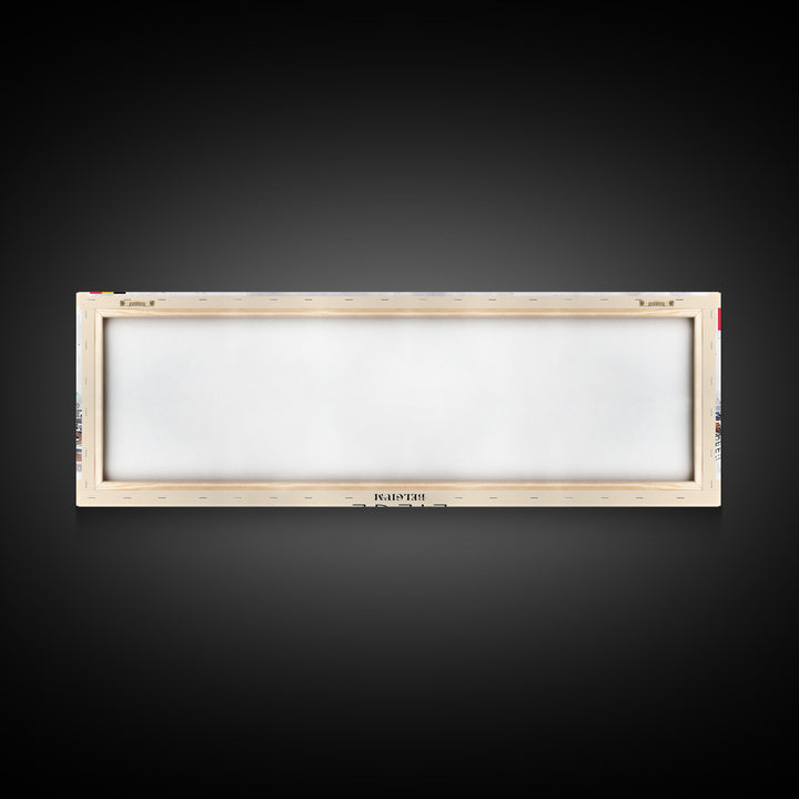 Liege Belgium Panoramic Travel Poster, Framed Canvas Print or Metal Wall Art, Travel Art, Home Decor, Panoramic Painting, Midcentury Art