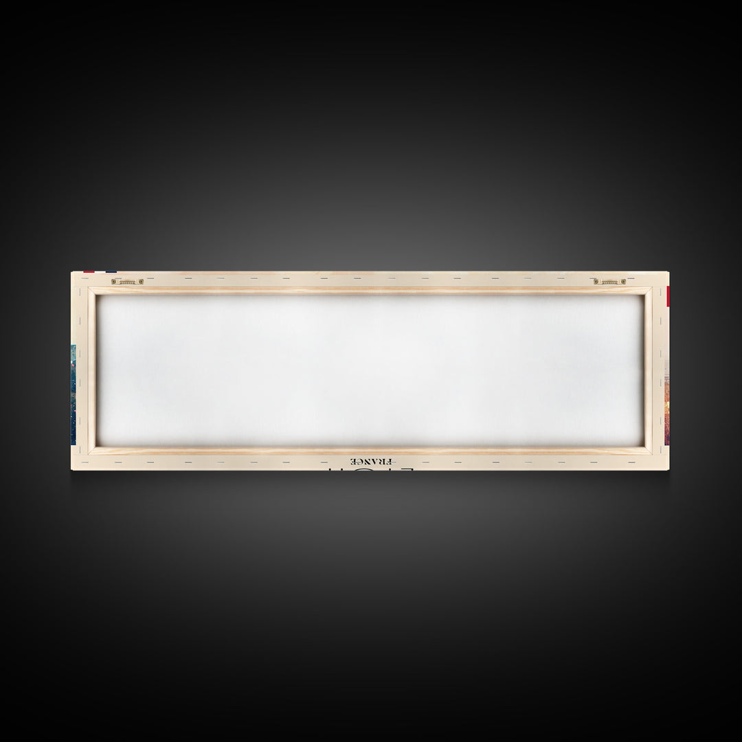 Lyon France Travel Print Wall Art, Panoramic City Art, Travel Art, Wall Decor, Vacation Gift, Framed Canvas Print Or Metal Art