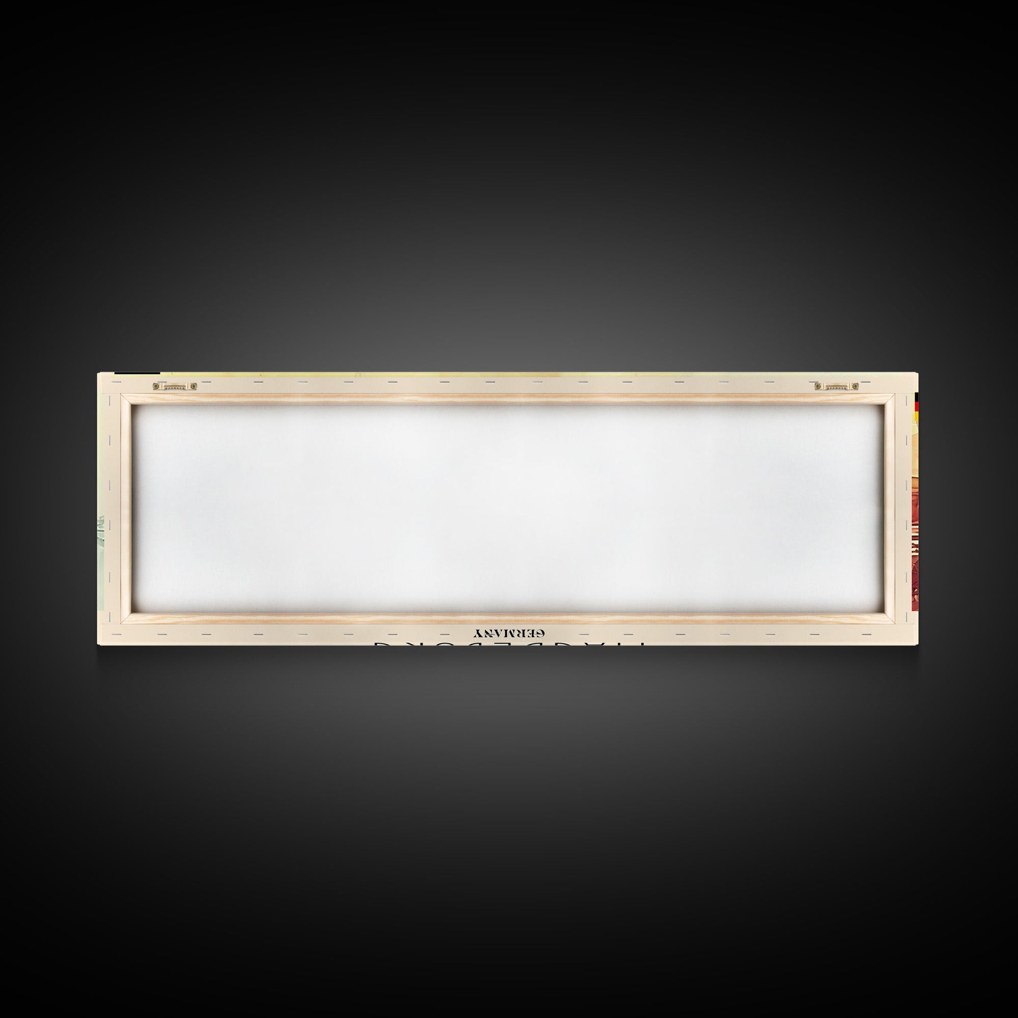 Magdeburg Germany Wall Art, Panoramic Travel Poster, Panoramic Framed Canvas Print, City Wall Art, Wall Hanging Home Decor, Travel Art