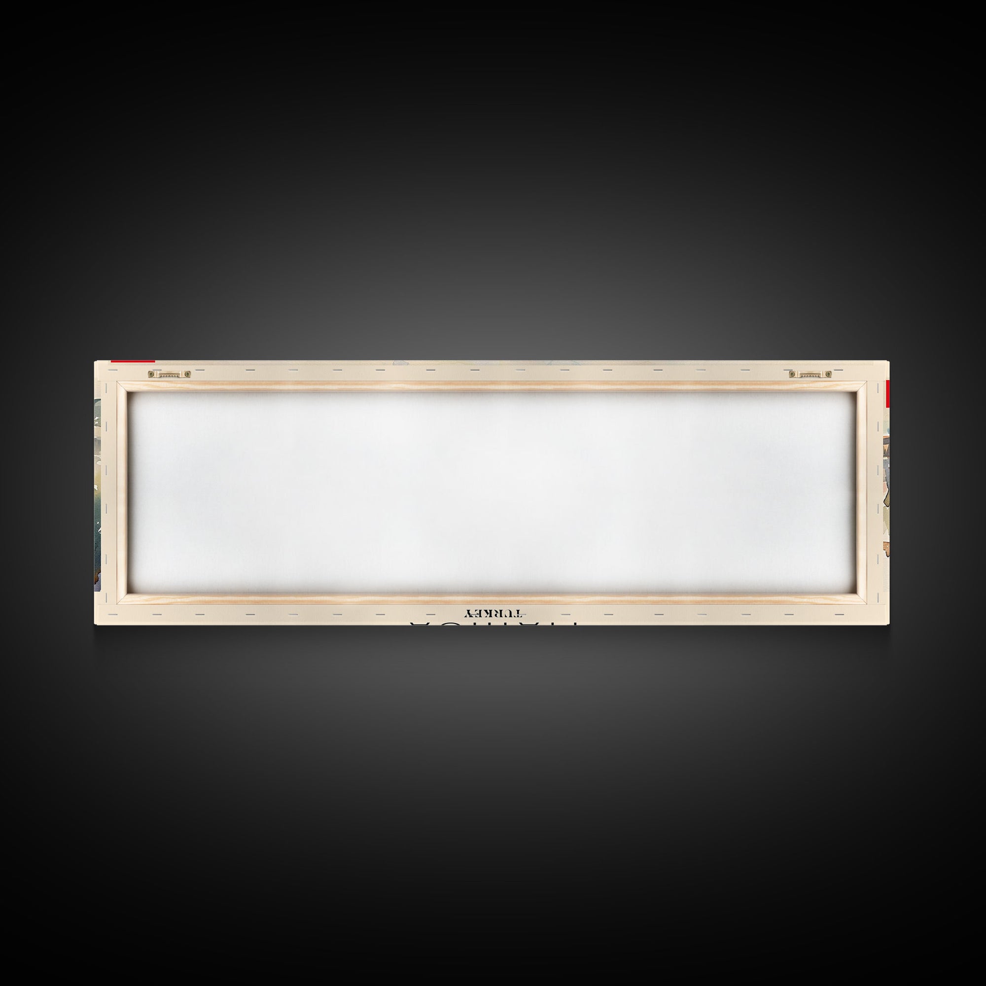 Manisa Turkey Wall Art, Panoramic Travel Poster, Panoramic Framed Canvas Print, City Wall Art, Wall Hanging Home Decor, Travel Art