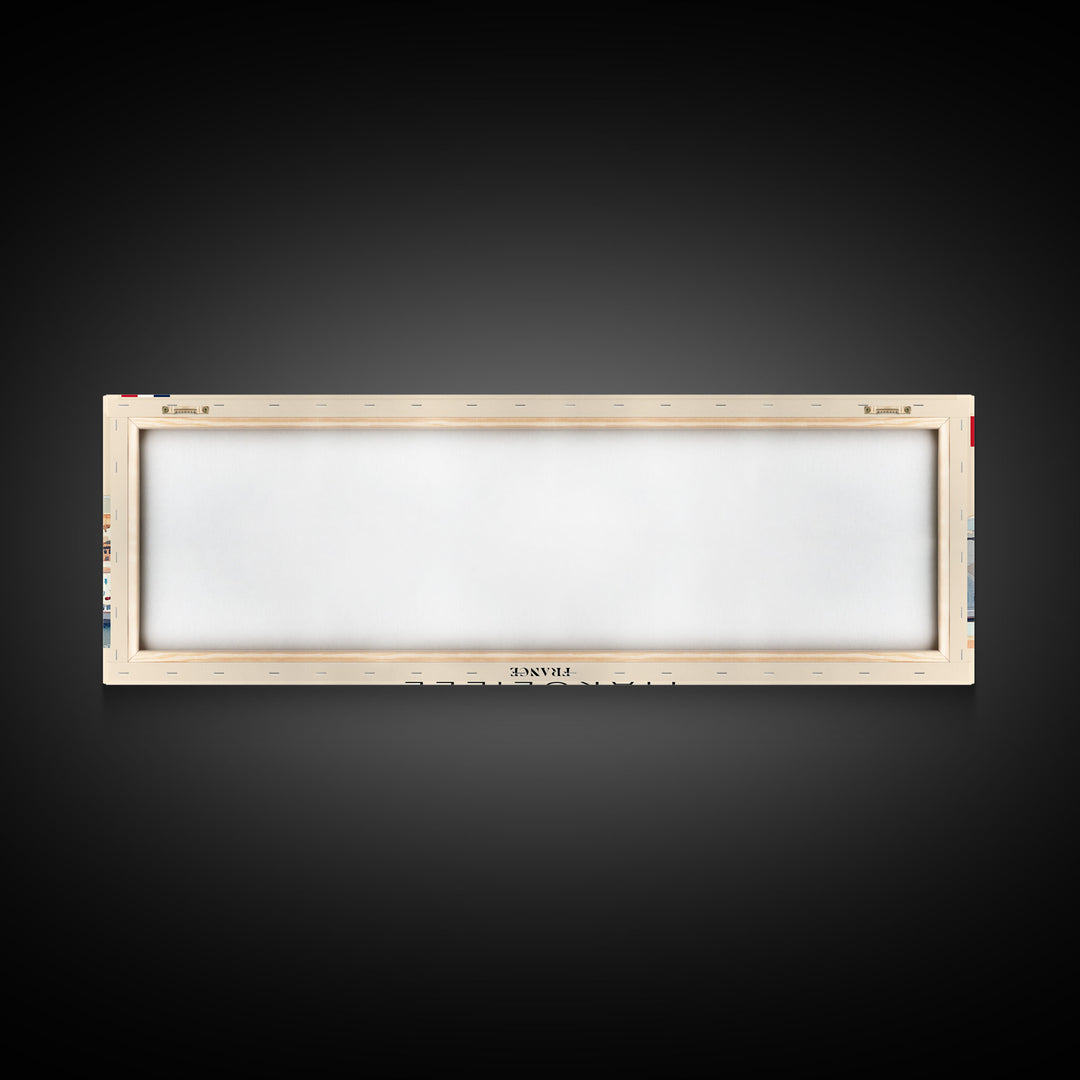 Marseille France Travel Print Wall Art, Panoramic City Art, Travel Art, Wall Decor, Vacation Gift, Framed Canvas Print Or Metal Art