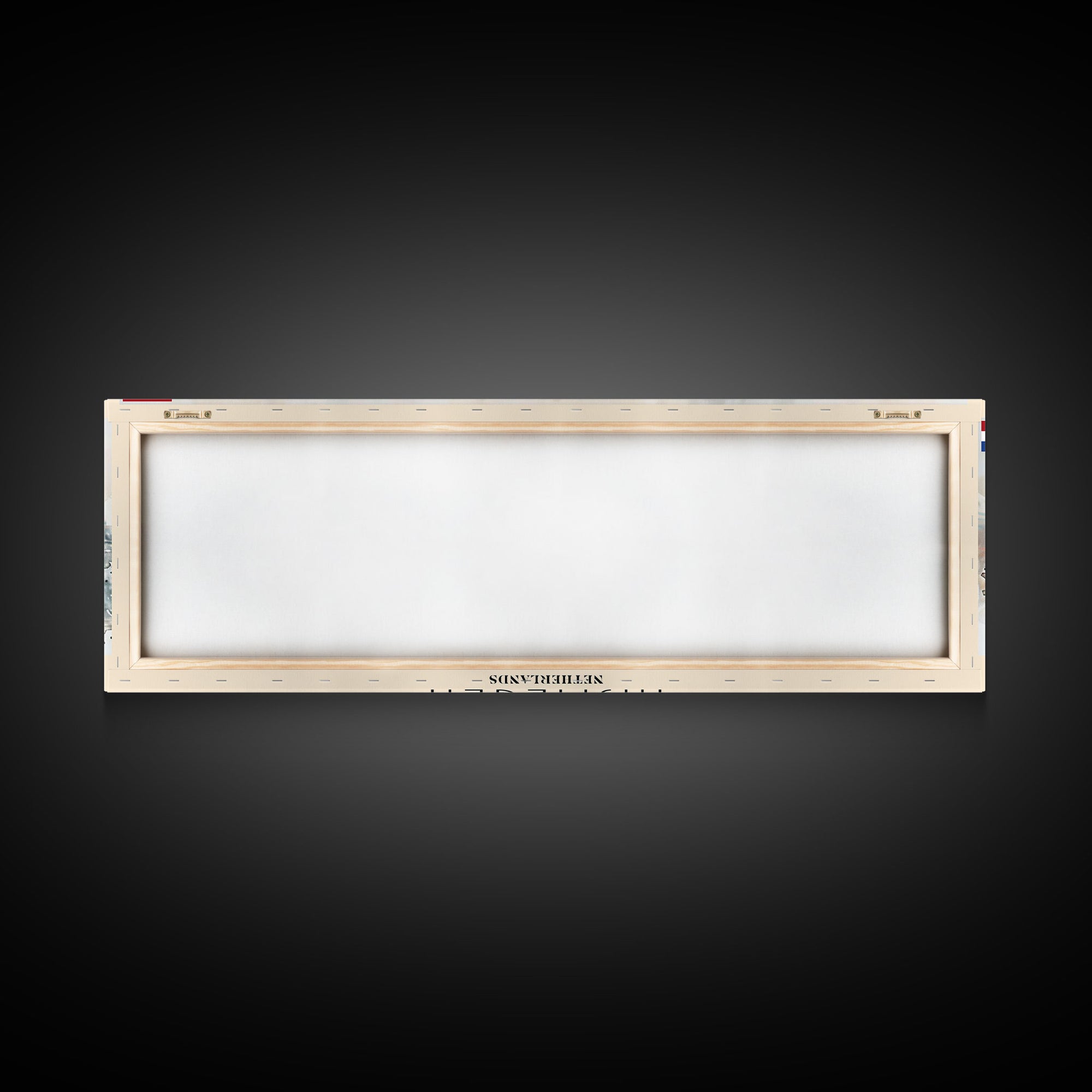 Nijmegen Netherlands Panoramic Travel Poster, Framed Canvas Print or Metal Wall Art, Travel Art, Home Decor, Panoramic Painting, Midcentury Art