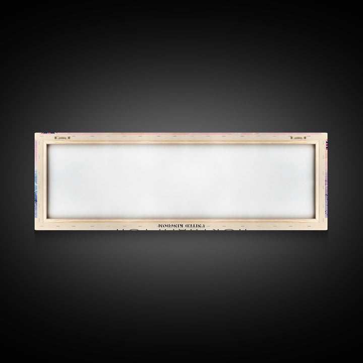 Northampton United Kingdom Travel Art, City Art, Framed Canvas Print or Metal Wall Art, Europe Travel Poster, Panoramic Wall Art, Extra Wide Wall Art