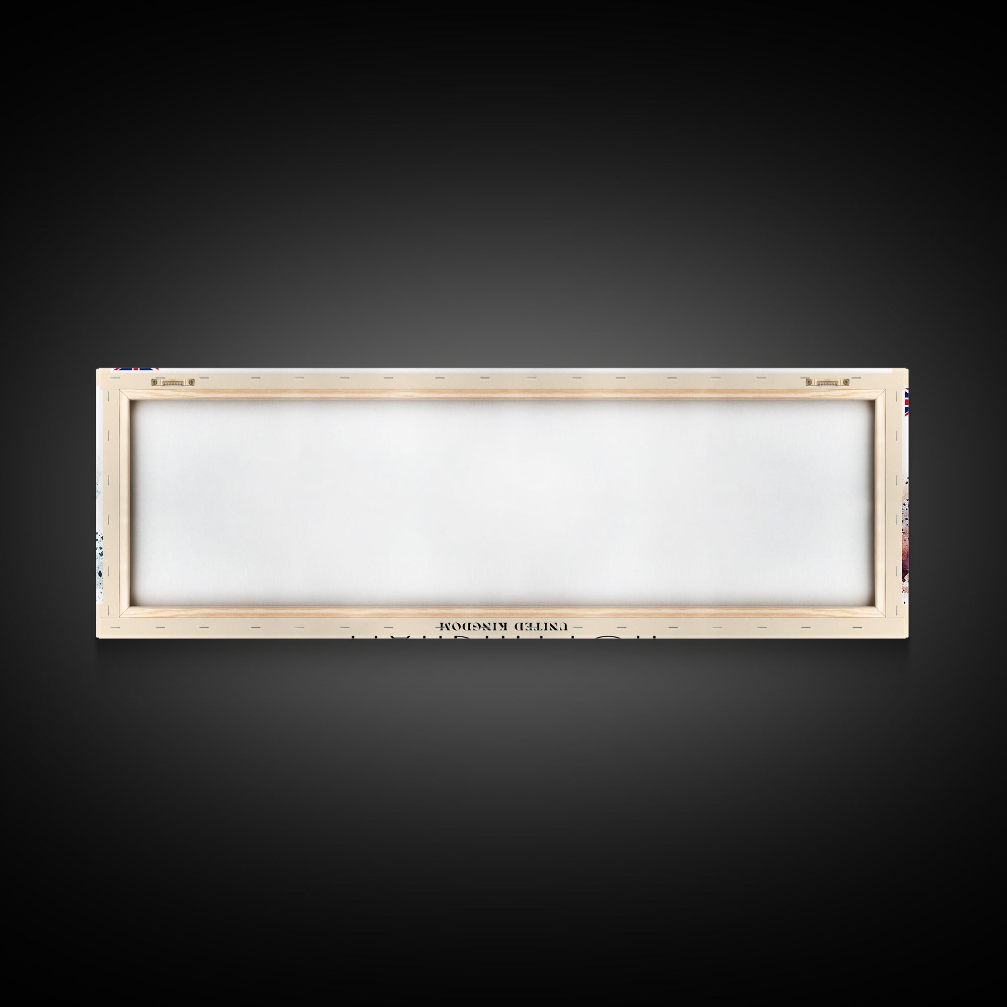 Nottingham United Kingdom Wall Art, Panoramic Travel Poster, Panoramic Framed Canvas Print, City Wall Art, Wall Hanging Home Decor, Travel Art