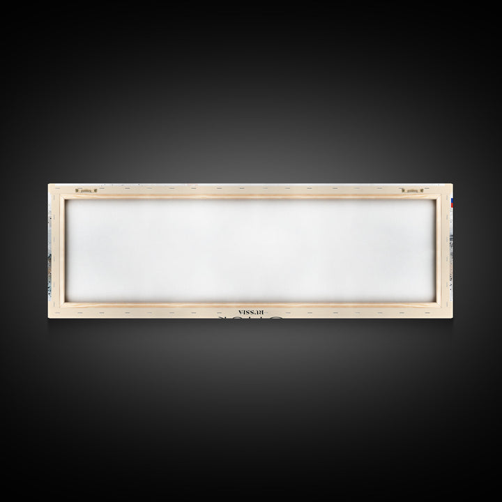 Omsk Russia Wall Art, Panoramic Travel Poster, Panoramic Framed Canvas Print, City Wall Art, Wall Hanging Home Decor, Travel Art