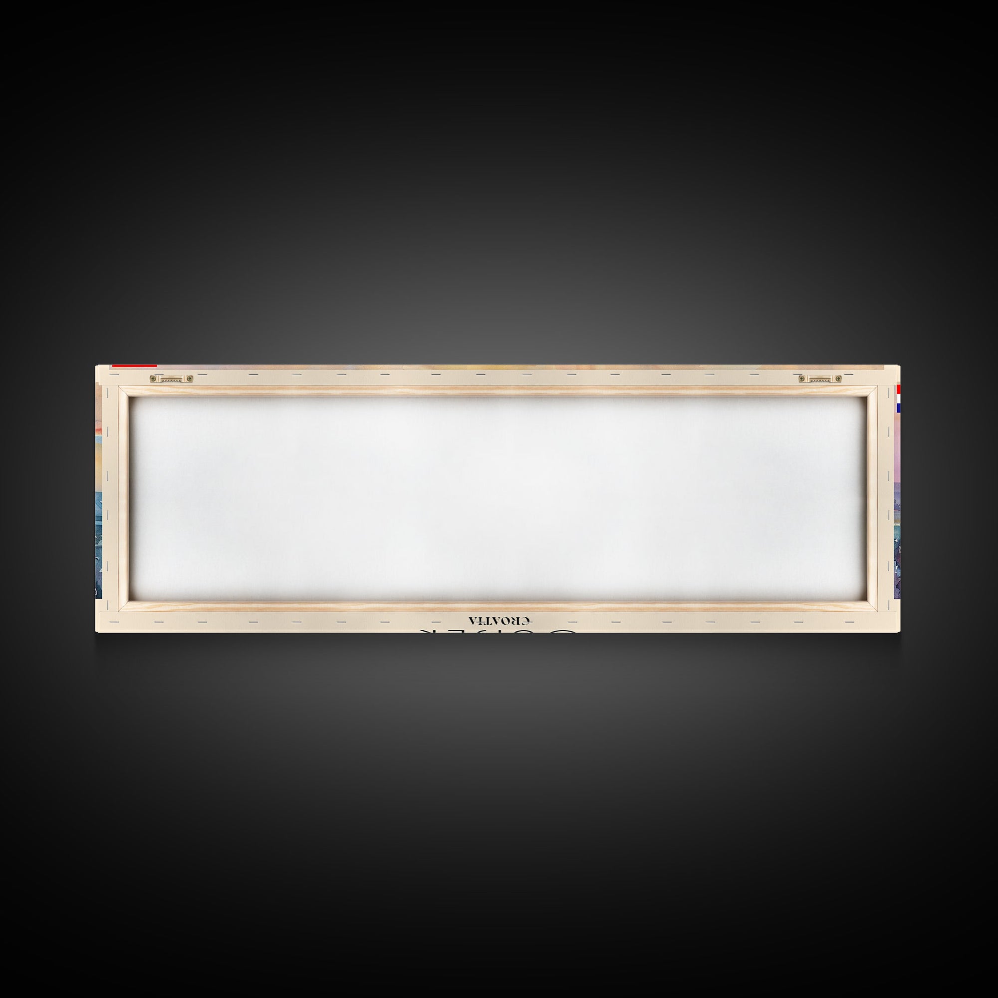 Osijek Croatia Travel Print Wall Art, Panoramic City Art, Travel Art, Wall Decor, Vacation Gift, Framed Canvas Print Or Metal Art