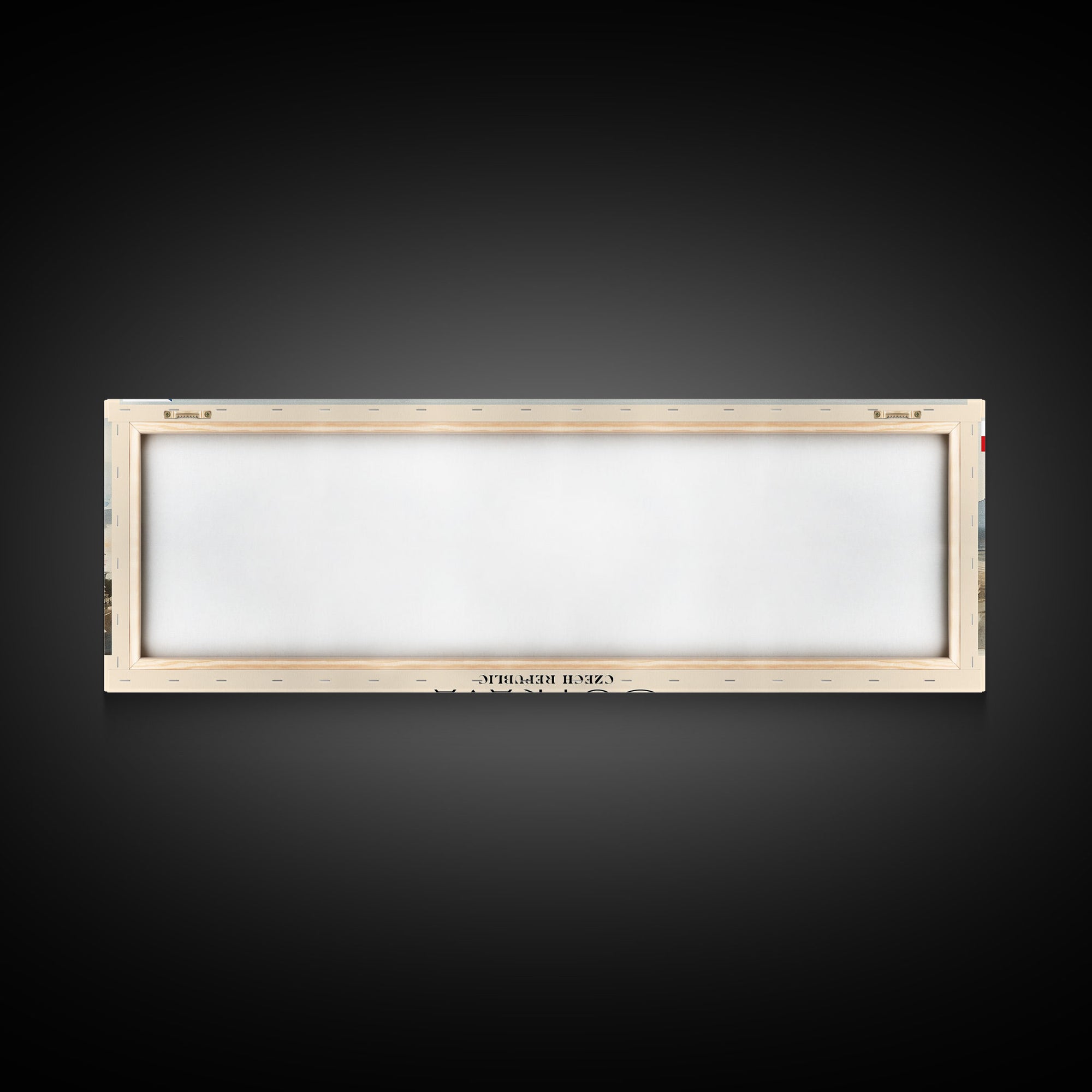 Ostrava Czech Republic Wall Art, Panoramic Travel Poster, Panoramic Framed Canvas Print, City Wall Art, Wall Hanging Home Decor, Travel Art