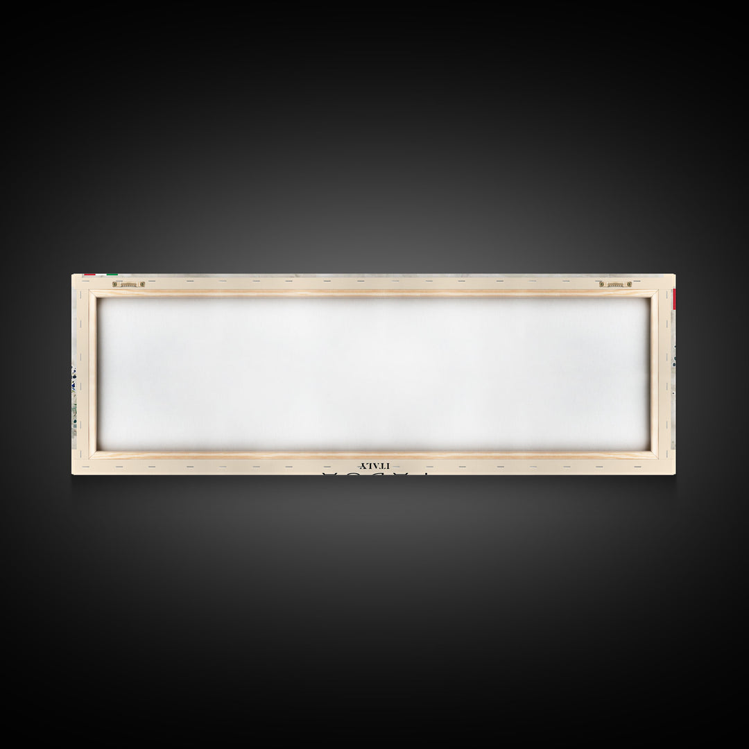 Padua Italy Wall Art, Panoramic Travel Poster, Panoramic Framed Canvas Print, City Wall Art, Wall Hanging Home Decor, Travel Art