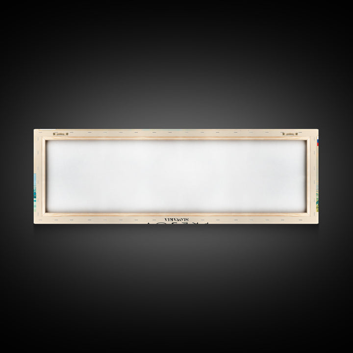 Preov Slovakia Wall Art, Panoramic Travel Poster, Panoramic Framed Canvas Print, City Wall Art, Wall Hanging Home Decor, Travel Art