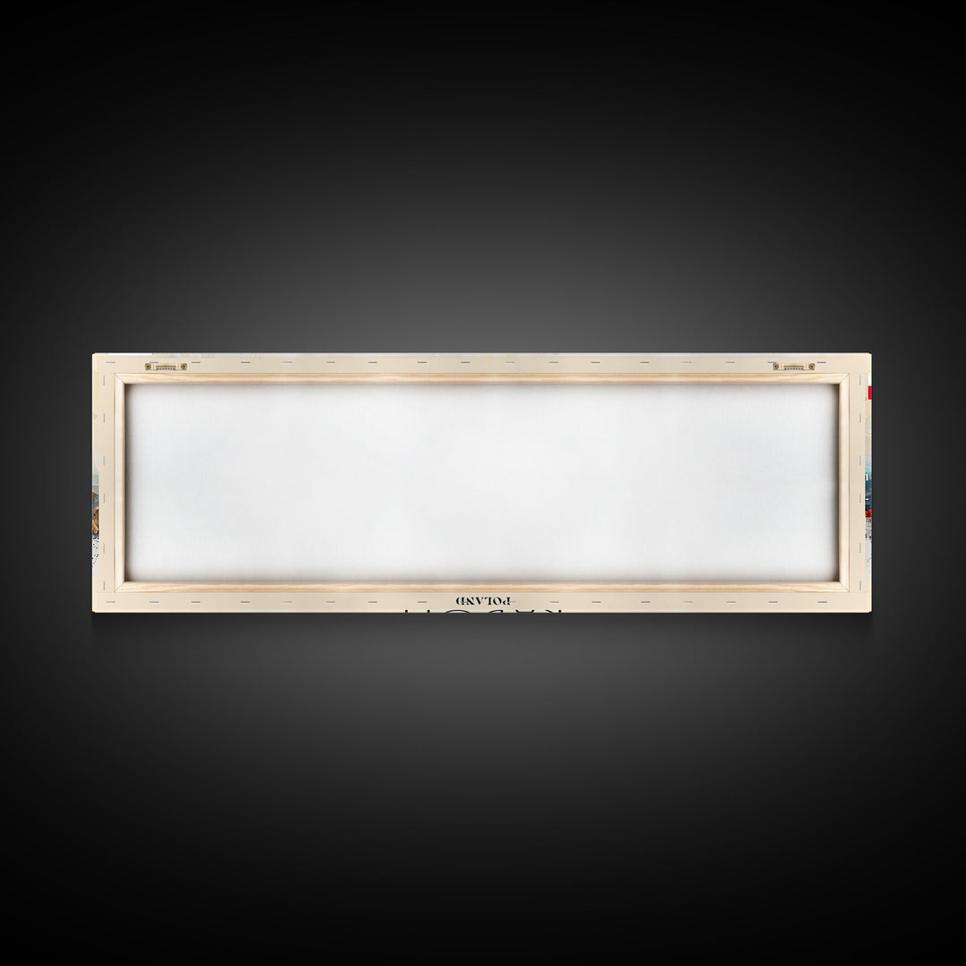 Radom Poland Travel Print Wall Art, Panoramic City Art, Travel Art, Wall Decor, Vacation Gift, Framed Canvas Print Or Metal Art