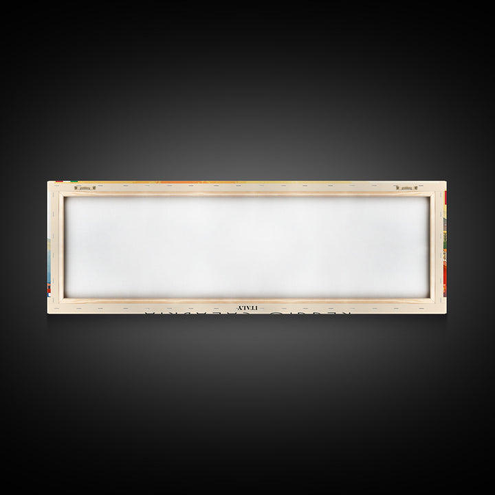 Reggio Calabria Wall Art, Panoramic Travel Poster, Panoramic Framed Canvas Print, City Wall Art, Wall Hanging Home Decor, Travel Art