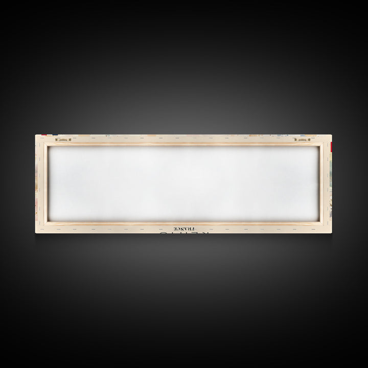 Reims France Travel Art, City Art, Framed Canvas Print or Metal Wall Art, Europe Travel Poster, Panoramic Wall Art, Extra Wide Wall Art