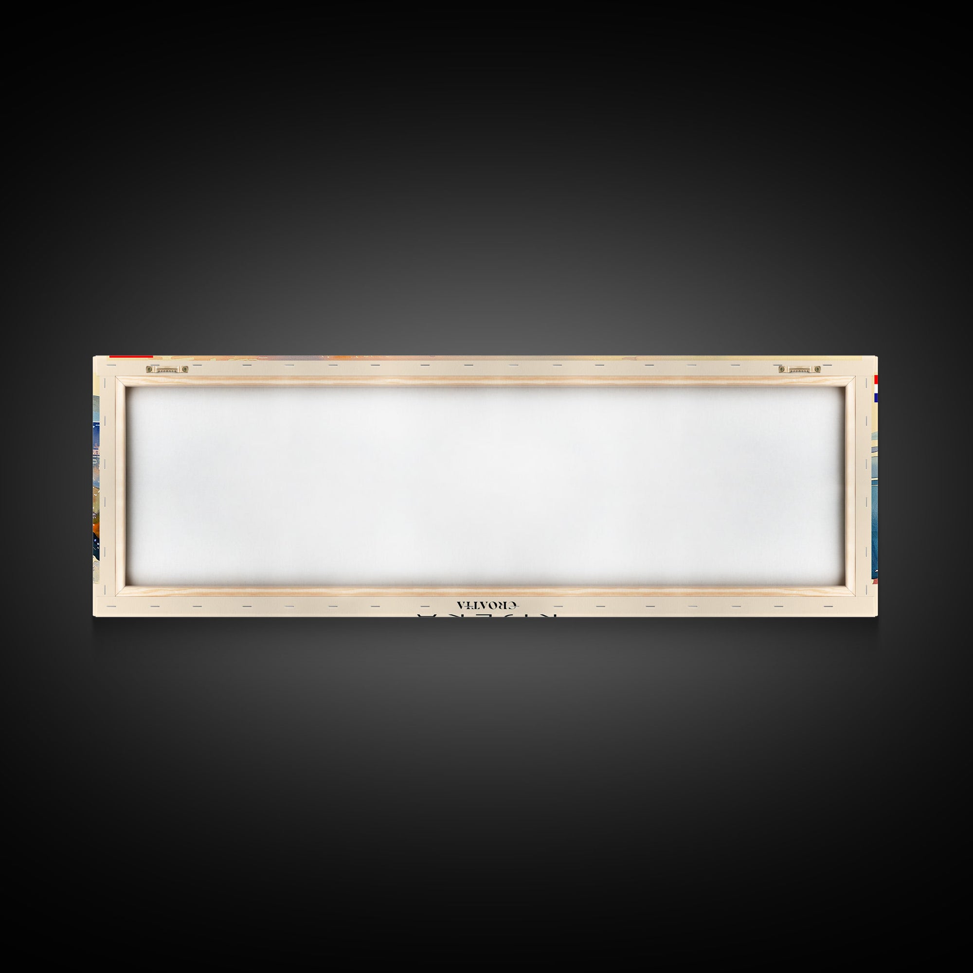 Rijeka Croatia Travel Print Wall Art, Panoramic City Art, Travel Art, Wall Decor, Vacation Gift, Framed Canvas Print Or Metal Art