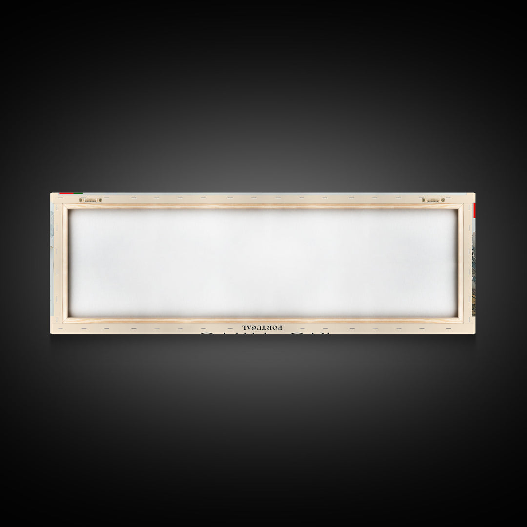 Rio Tinto Panoramic Travel Poster, Framed Canvas Print or Metal Wall Art, Travel Art, Home Decor, Panoramic Painting, Midcentury Art