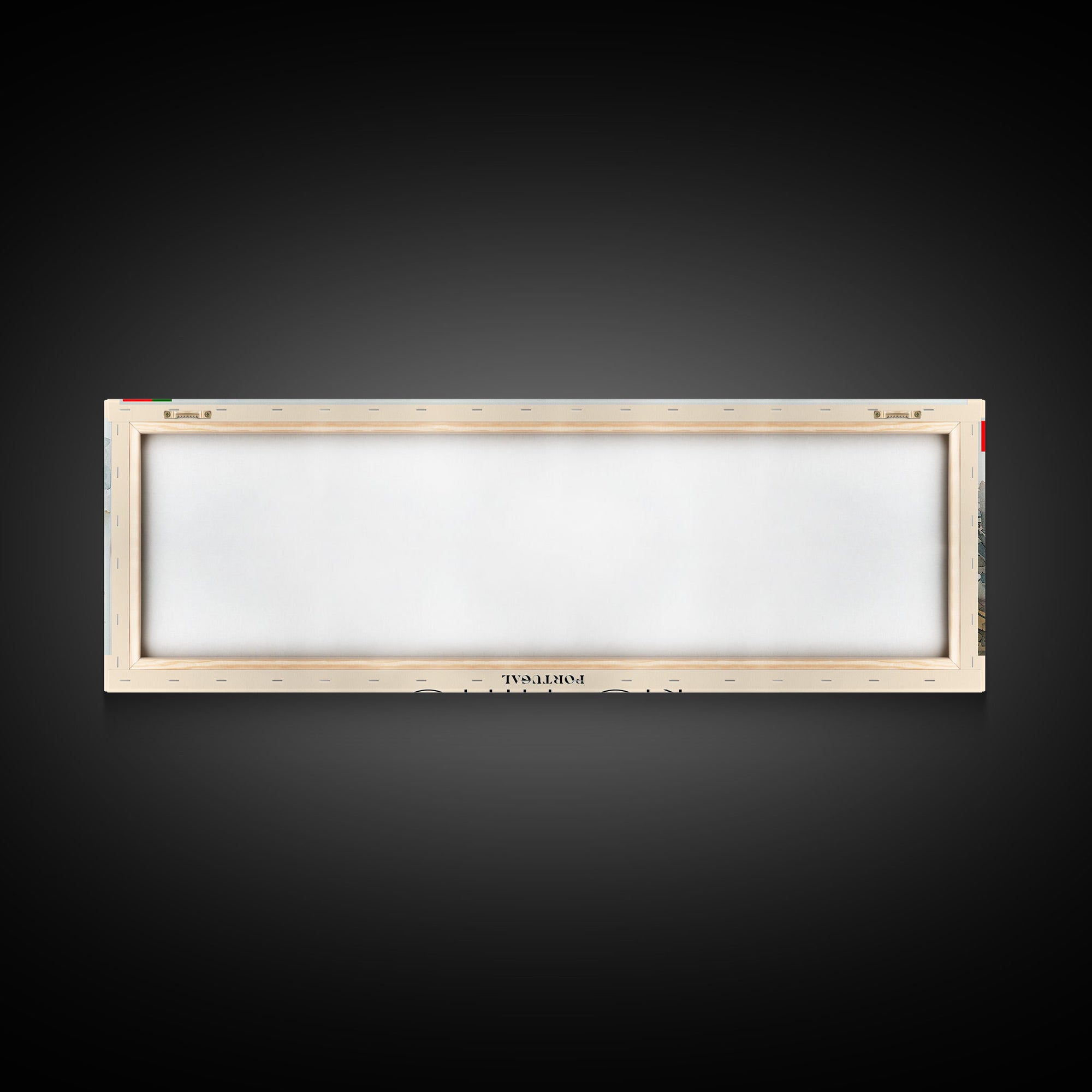 Rio Tinto Panoramic Travel Poster, Framed Canvas Print or Metal Wall Art, Travel Art, Home Decor, Panoramic Painting, Midcentury Art