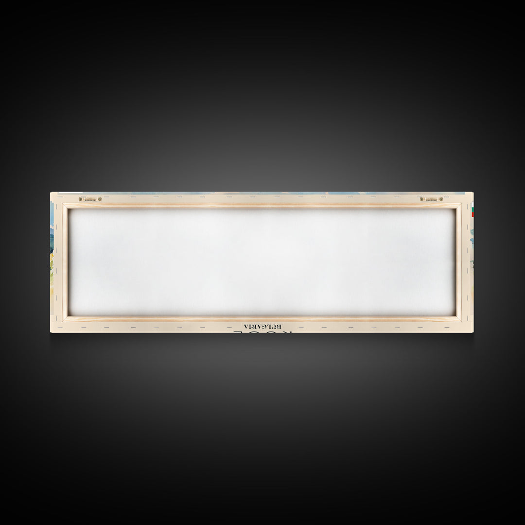 Ruse Bulgaria Travel Print Wall Art, Panoramic City Art, Travel Art, Wall Decor, Vacation Gift, Framed Canvas Print Or Metal Art