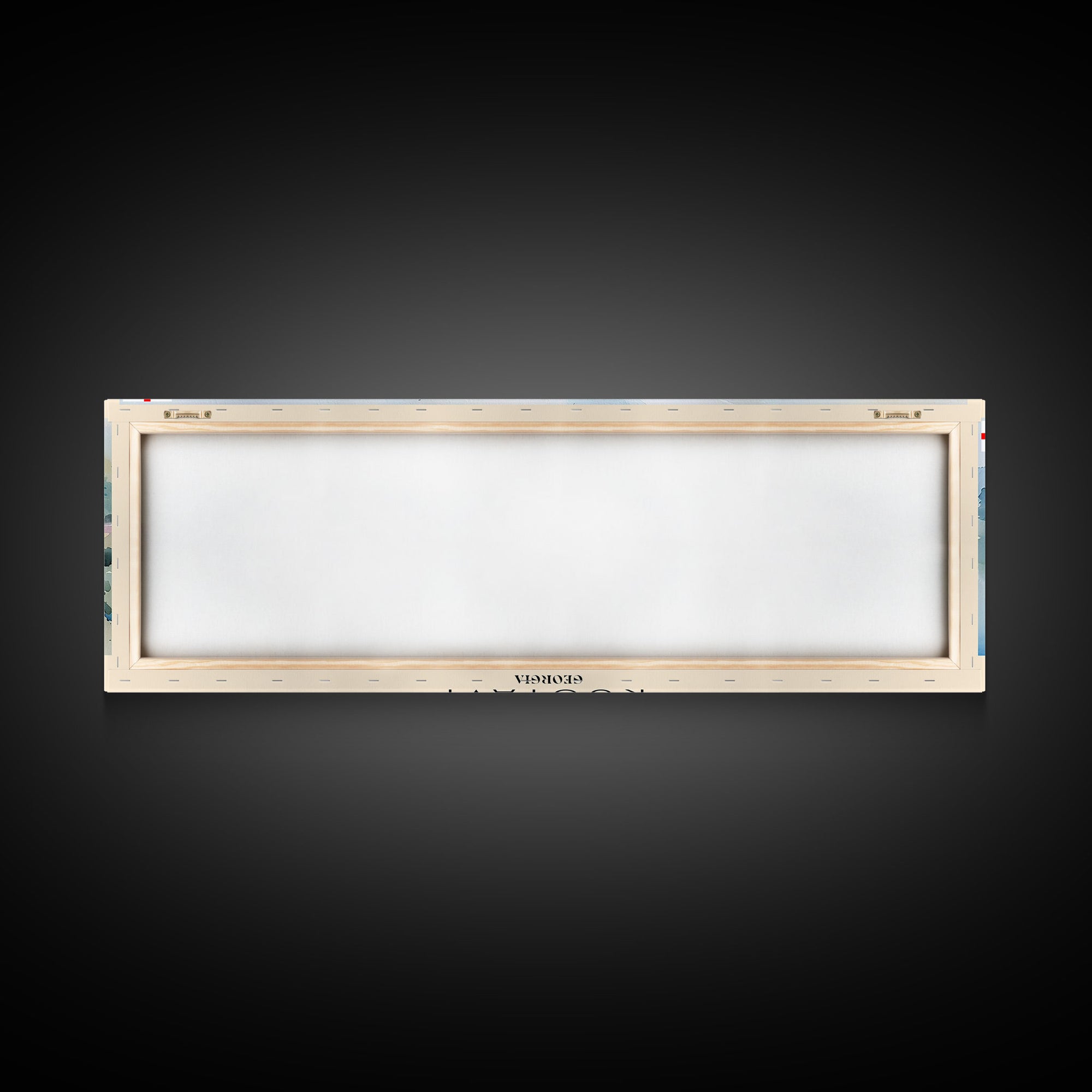 Rustavi Georgia Travel Art, City Art, Framed Canvas Print or Metal Wall Art, Europe Travel Poster, Panoramic Wall Art, Extra Wide Wall Art