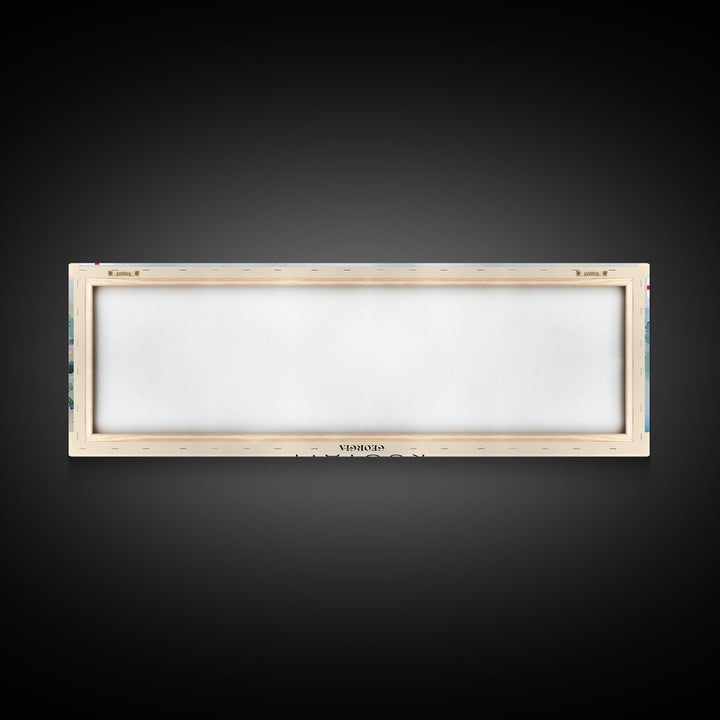 Rustavi Georgia Travel Art, City Art, Framed Canvas Print or Metal Wall Art, Europe Travel Poster, Panoramic Wall Art, Extra Wide Wall Art