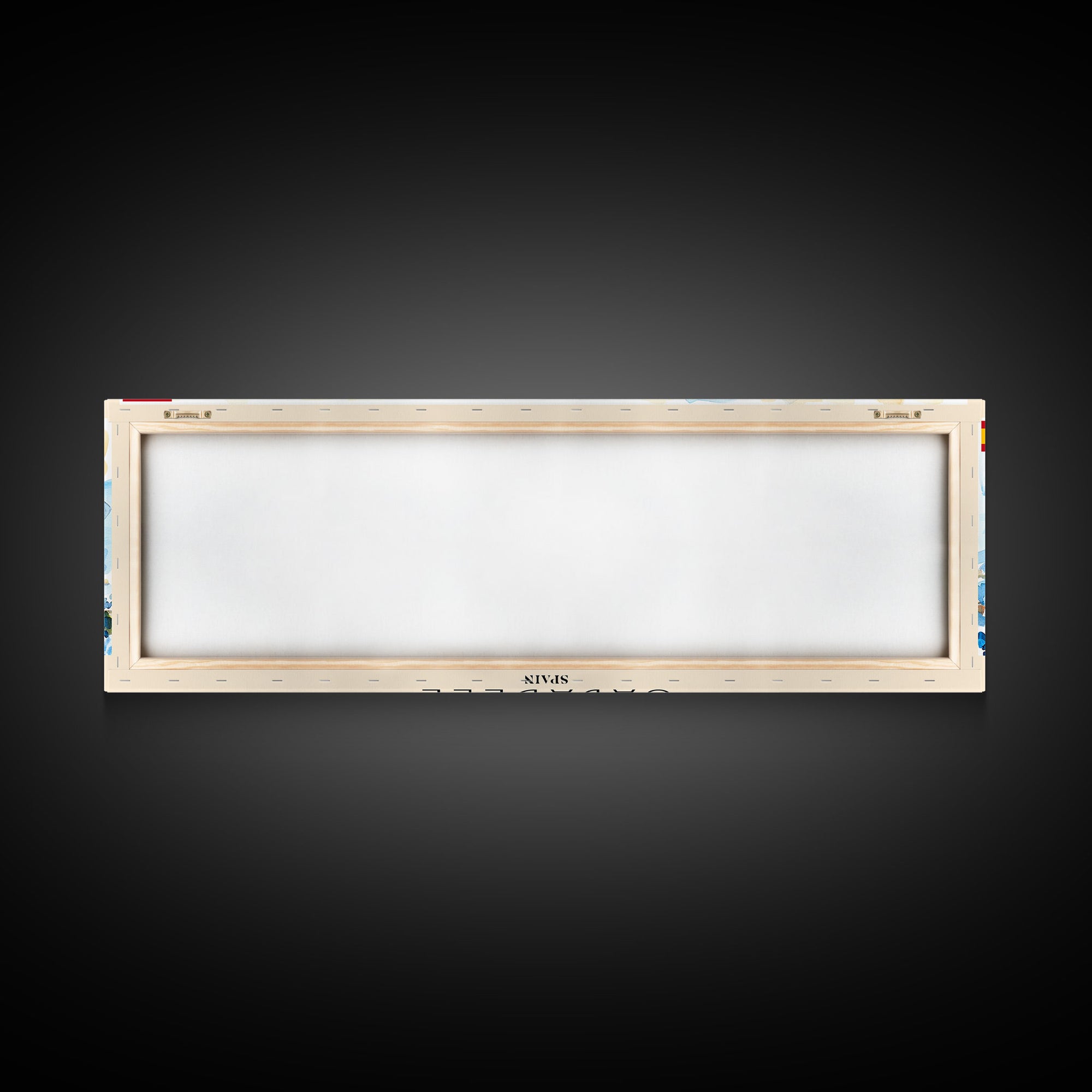 Sabadell Spain Travel Print Wall Art, Panoramic City Art, Travel Art, Wall Decor, Vacation Gift, Framed Canvas Print Or Metal Art