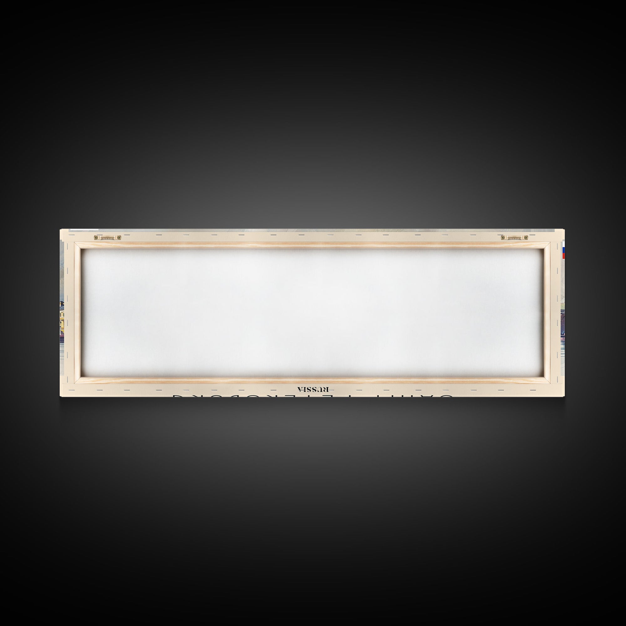 Saint Petersburg Russia Wall Art, Panoramic Travel Poster, Panoramic Framed Canvas Print, City Wall Art, Wall Hanging Home Decor, Travel Art