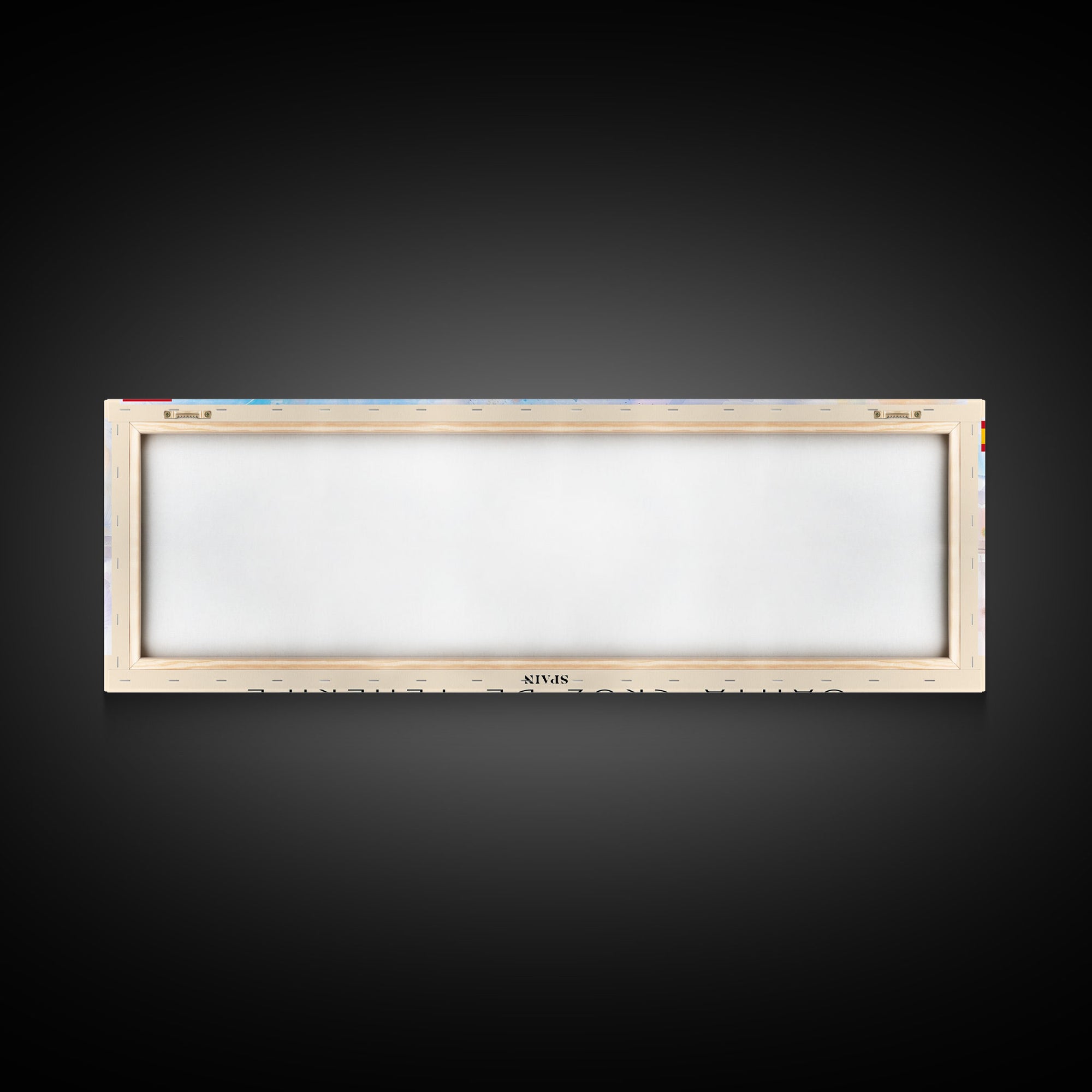 Santa Cruz Tenerife Spain Wall Art, Panoramic Travel Poster, Panoramic Framed Canvas Print, City Wall Art, Wall Hanging Home Decor, Travel Art