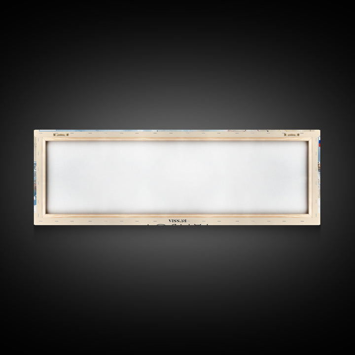 Tambov Russia Wall Art, Panoramic Travel Poster, Panoramic Framed Canvas Print, City Wall Art, Wall Hanging Home Decor, Travel Art