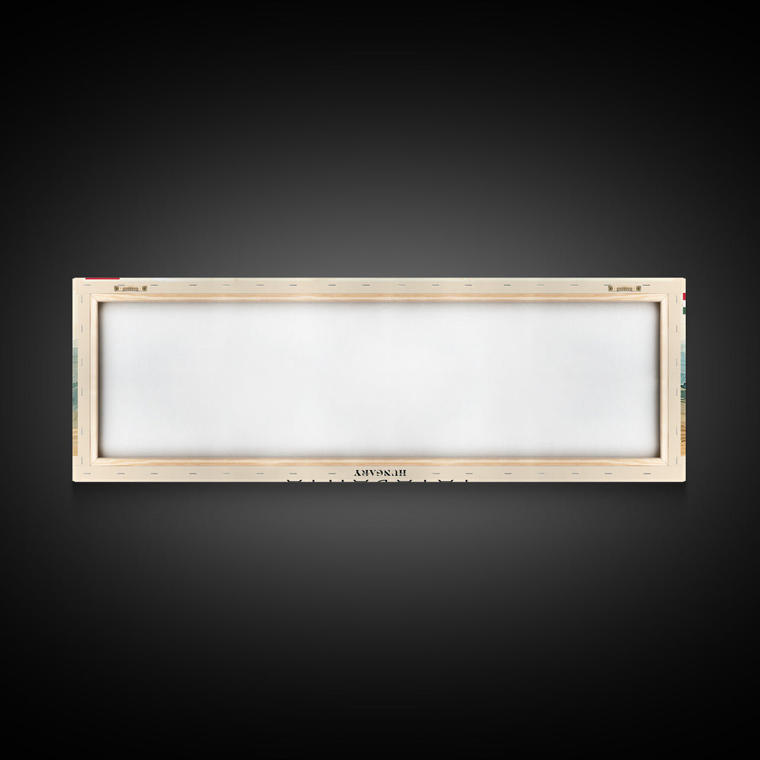 Tatabanya Hungary Travel Print Wall Art, Panoramic City Art, Travel Art, Wall Decor, Vacation Gift, Framed Canvas Print Or Metal Art