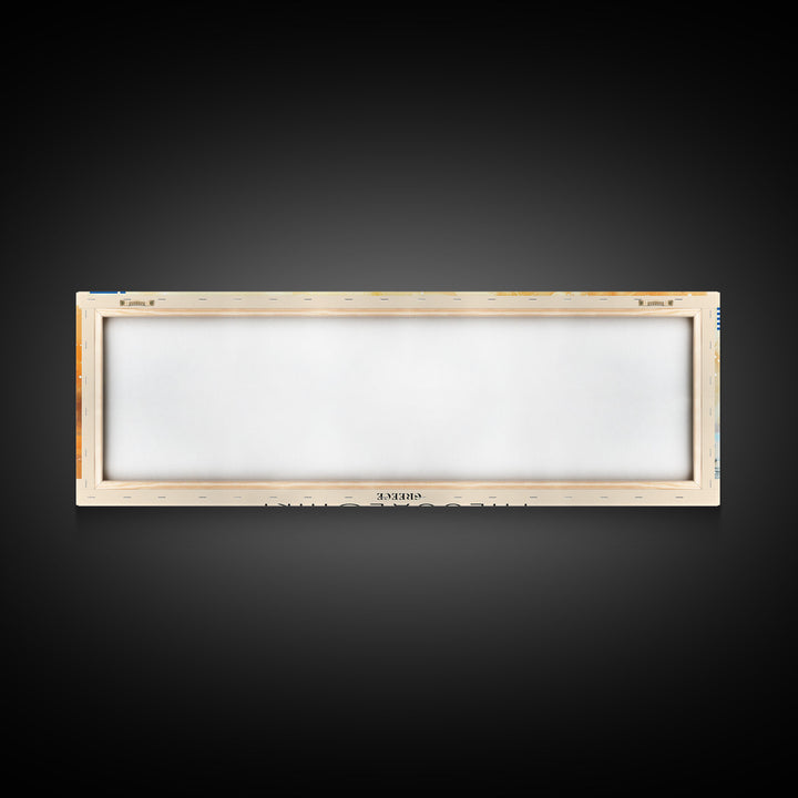 Thessaloniki Greece Travel Art, City Art, Framed Canvas Print or Metal Wall Art, Europe Travel Poster, Panoramic Wall Art, Extra Wide Wall Art